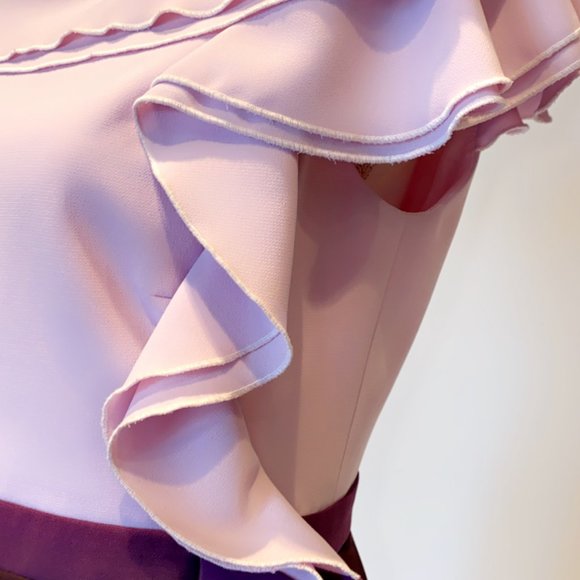 Lavender and Plum Dress - Picture 5 of 6